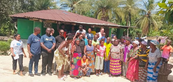 High profile delegation in Gbarpolu County
